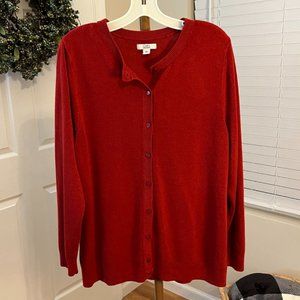 LIKE NEW!  WOMENS CARDIGAN - PLUS SIZE